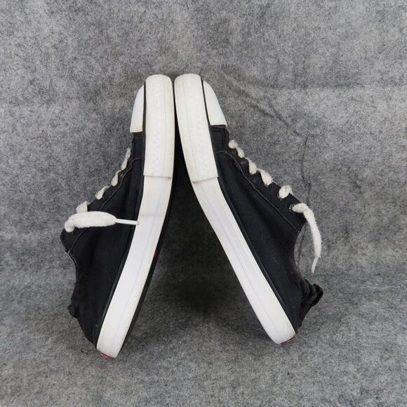 Levis Shoes Womens 6 Sneakers Stretch Slip On Casual Active Stan G Black Canvas - Picture 10 of 13